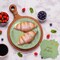 90PCS Happy Birthday Plates and Napkins Party Supplies, Disposable Sage Green Gold Dot Dessert Paper Plates Napkins with Forks Tableware Set Party Decorations for Girl Women Birthday Party